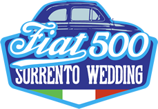 Fiat 500 Sorrento Wedding